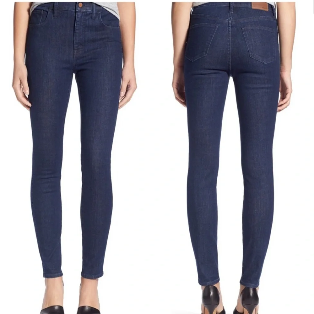 Madewell skinny skinny ankle jean